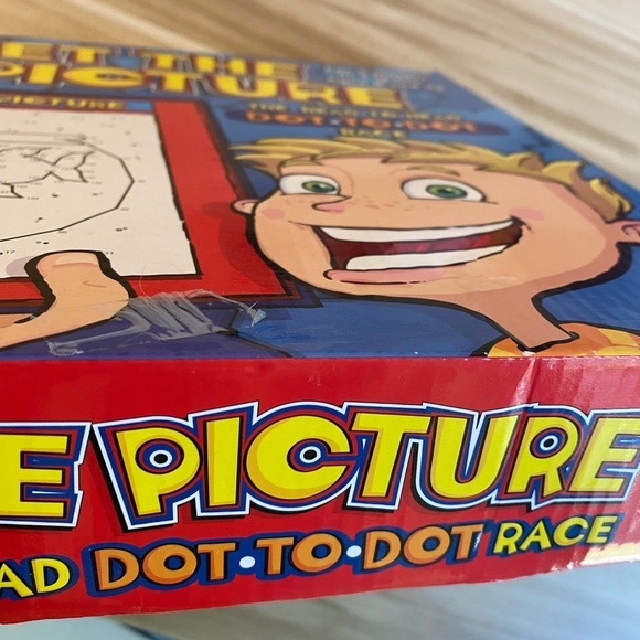 MindWare Board Game  Get the Picture  Head to Head Dot to Dot Race Game - Picture 2 of 5